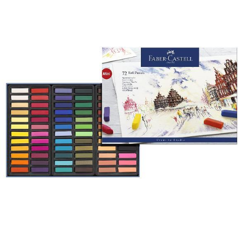 Faber-Castell Mini - Pastello - colori pastello assortiti (pacchetto di 72)